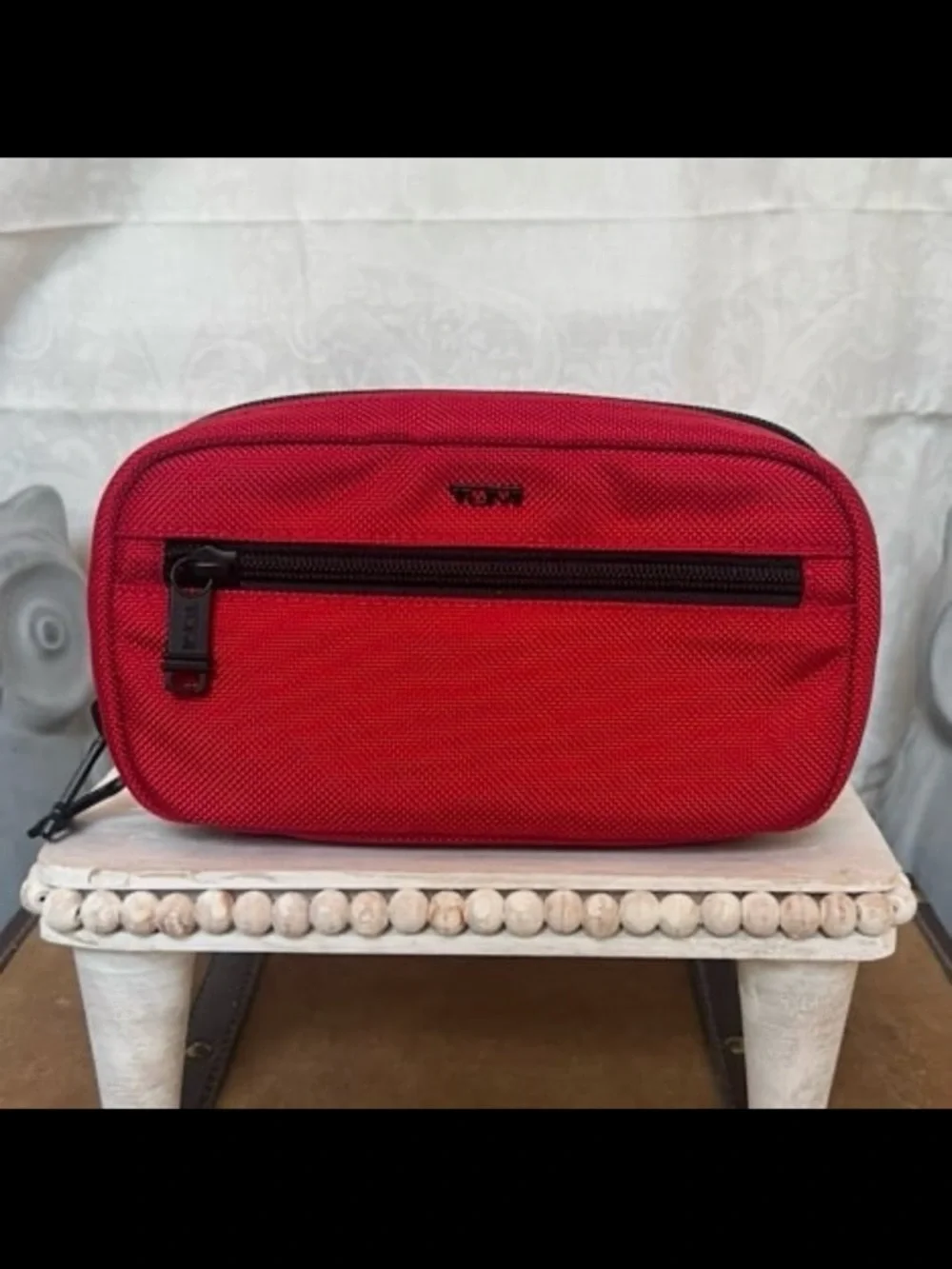 ⚡️TUMI Zip-Around Case - Cherry